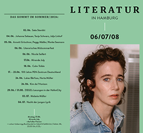 Literatur in Hamburg, digitale Printausgabe, Sommer  2024