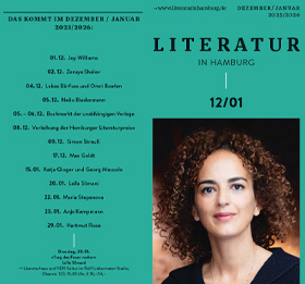 Literatur in Hamburg, digitale Printausgabe, Sommer  2025