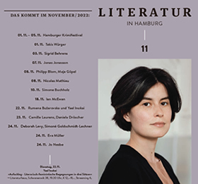 Literatur in Hamburg, digitale Printusgabe, Oktober 2022