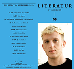 Literatur in Hamburg, digitale Printusgabe, September 2022