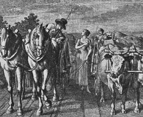  Hermann begegnet Dorothea im Flüchtlingstreck