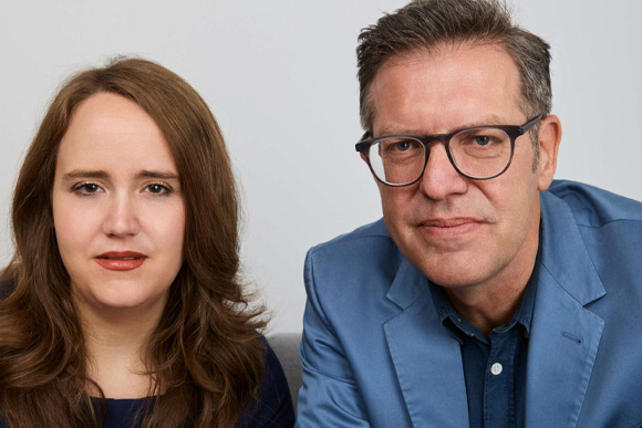 Ricarda Lang und Steffen Mau